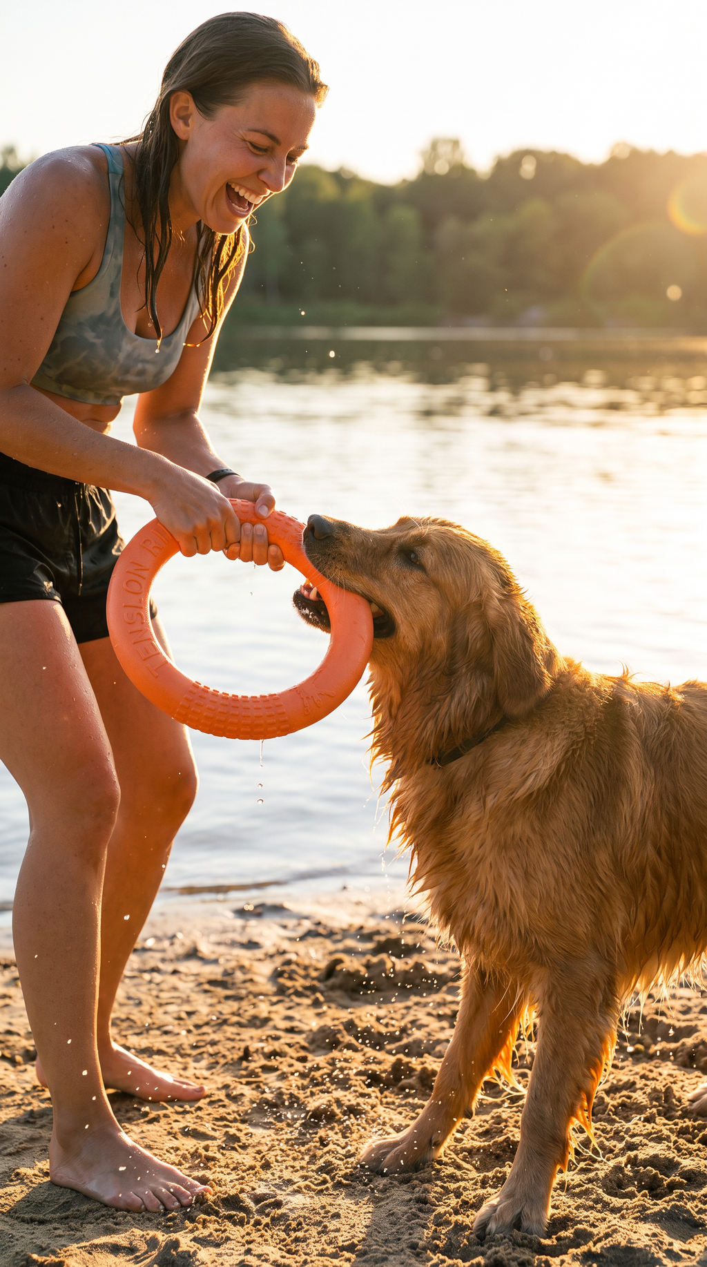 Durable Dog Training Ring – Floats on Water